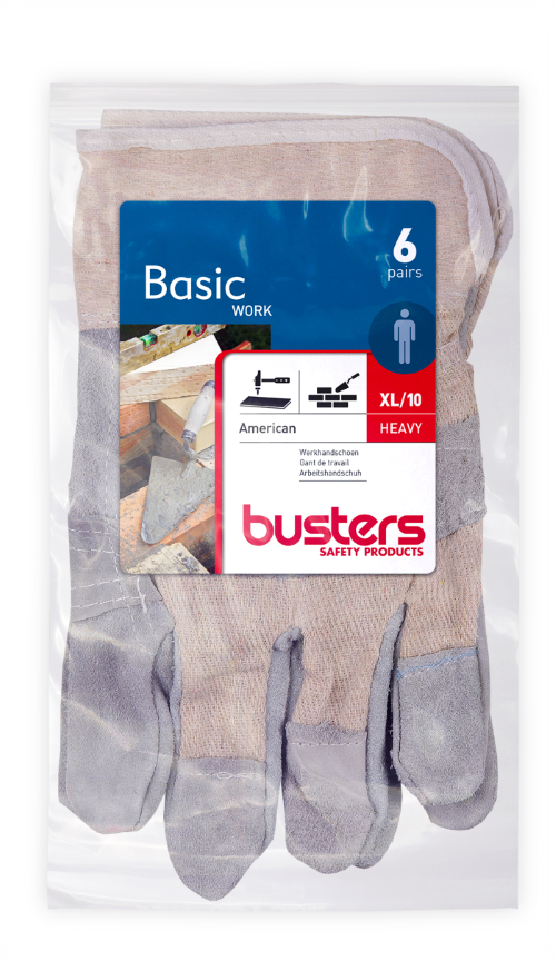 HANDSCHOEN AMERICAN (6 PAAR) (6PR)