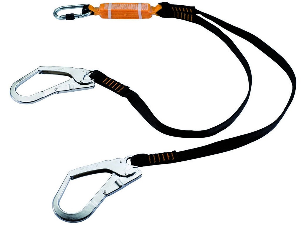 LONGE BASIC DOUBLE AVEC ENROULEUR (1PC)
