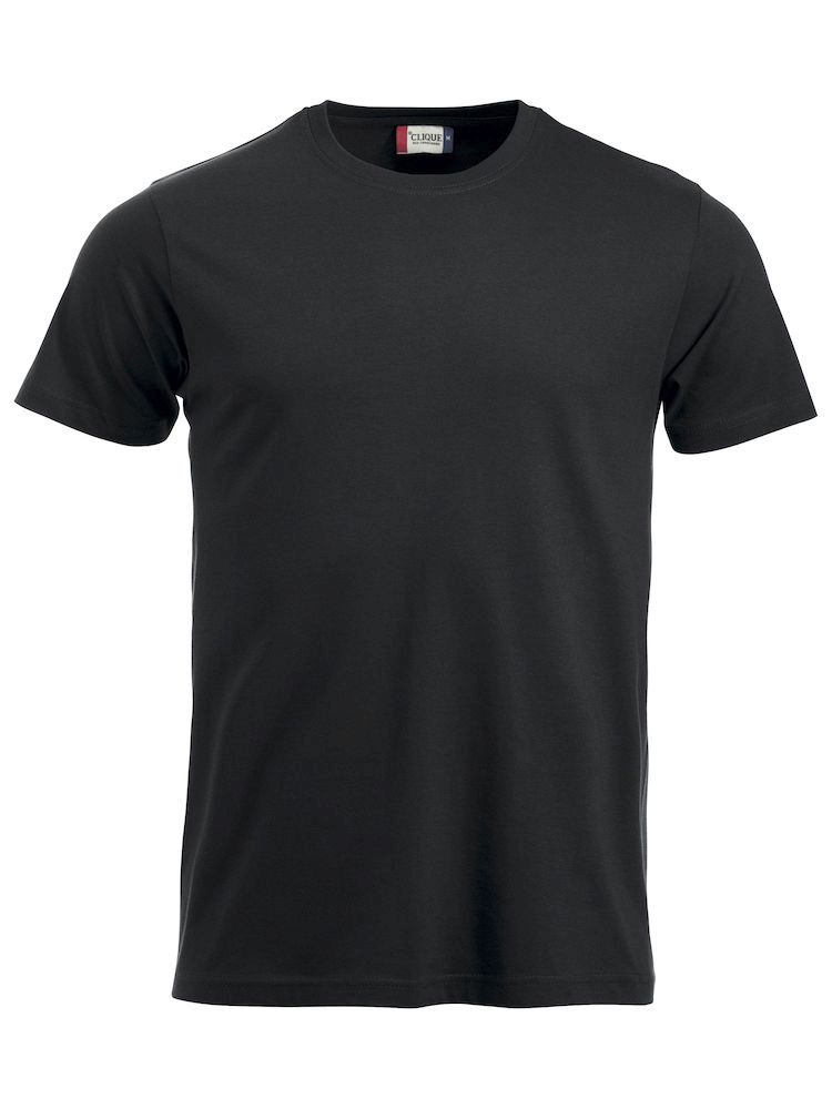 CLIQUE NEW CLASSIC-T HOMMES NOIR (1PC)