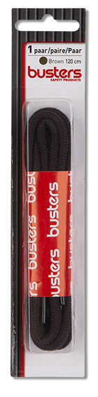 LACETS BUSTERS 120 CM BRUIN (1PR)