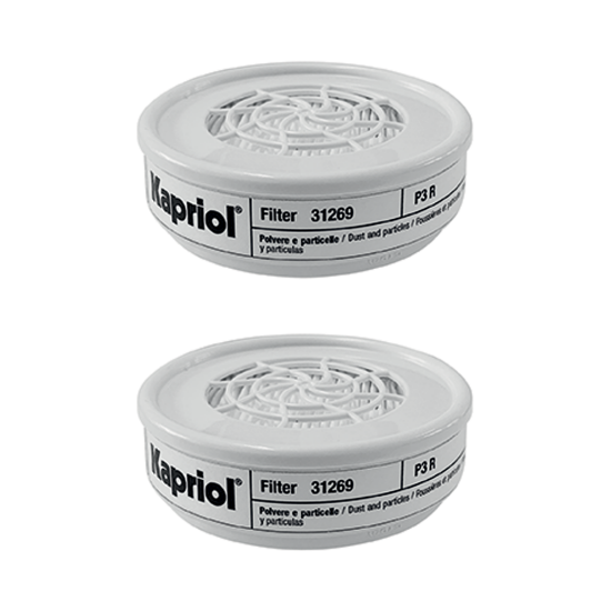 TWIN FLY P3 R FILTER (2PC)
