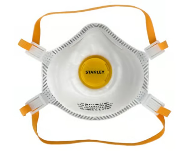 MASQUE ANTI-POUSSIERE FFP3 NR AVEC VALVE (5PC)