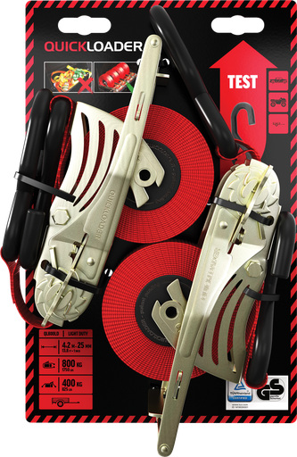 [1060044] RETRACTABLE QL800LD-2PK 25MM/4.2M/S-HOOK 2-PACK ( 2ST)